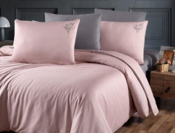 Постельное белье из сатина де люкс KARVEN N044 MODALIFE TIMELESS POWDER 50х70 (2шт), 70х70 (2шт) евро
