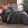 Постельное белье из фланели SAREV FANCY N294 JONAS V1-ANTRASIT 50х70 (1шт) 1,5-спальное