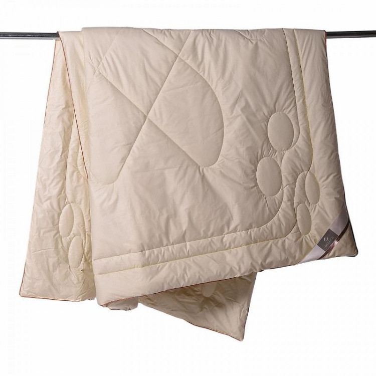 Одеяло стеганое из верблюжьей шерсти в тике BELPOL ВЕРБЛЮЖЬЯ ШЕРСТЬ 172х205 всесезонное