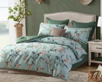 Постельное белье из печатного сатина SAILID B-226-4 семейное