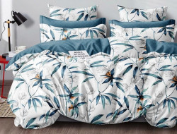 Постельное белье двухстороннее из твил-сатина SAILID BP-144-4 семейное