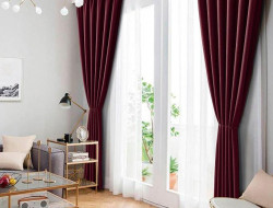 Комплект штор из рогожки TANGO NATURE N-10 150х272 (2шт)