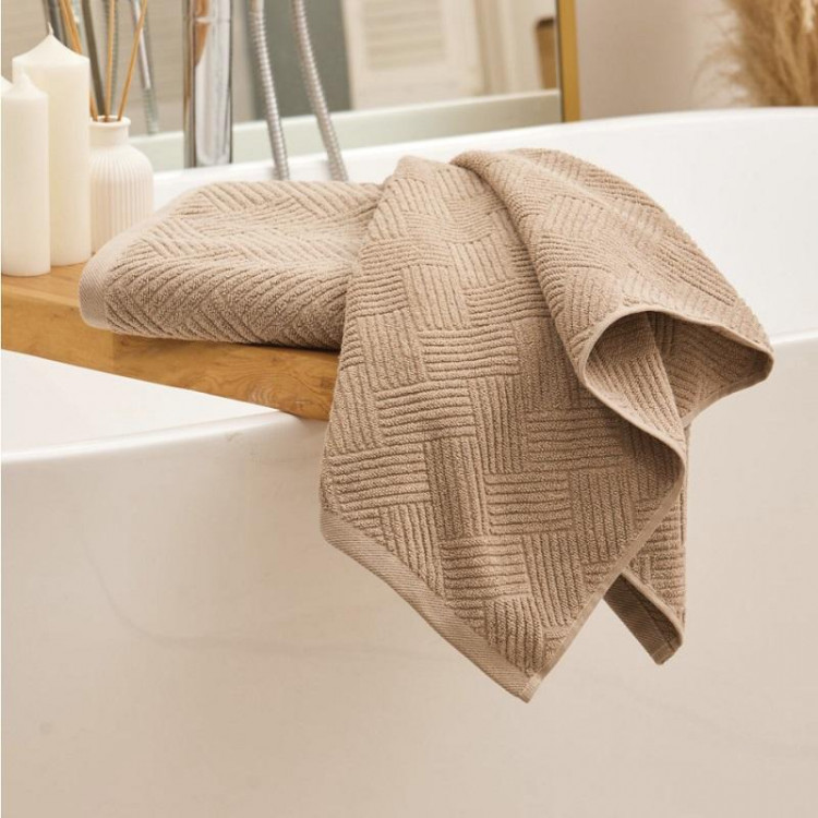 Полотенце махровое TAC VENTURA COFFEE кофе 50х90