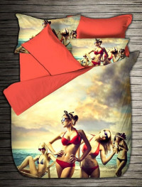 Постельное белье из бамбука и хлопка VIRGINIA SECRET BAMBOO 3D 1331-08 евро