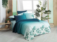 Постельное белье из поплина SAREV FANCY N195 EDDY V1-MAVI 50х70 (2шт), 70х70 (2шт) семейное