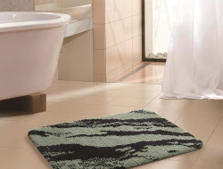 Коврик из микрофибры TANGO RAINBOW АБСТРАКЦИЯ зеленый 40х60