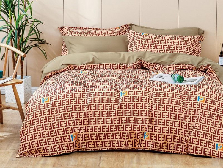 Постельное белье из сатина АЛЬВИТЕК CA-7-074 50х70 (2шт), 70х70 (2шт) семейное