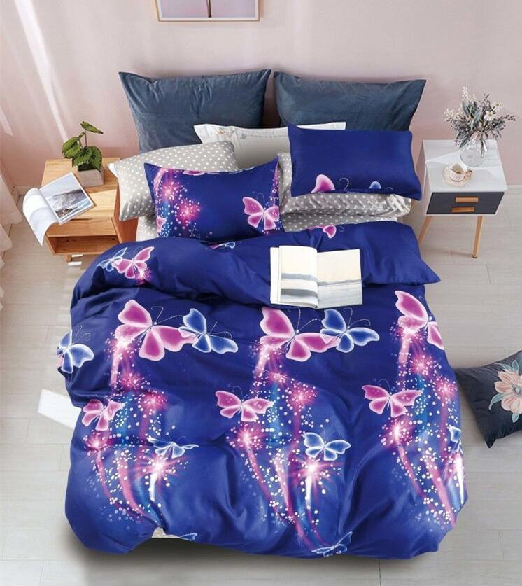 Постельное белье из микросатина TANGO DREAM FLY DF-244-50 50х70 (2шт) семейное