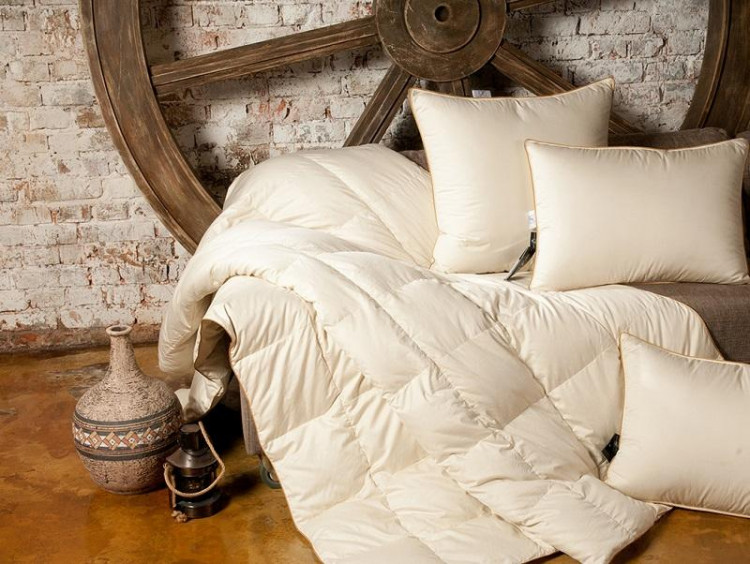 Одеяло пуховое кассетное Lucky Dreams SANDMAN 200х220 легкое