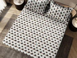 Простыня на резинке из твил-сатина TANGO SAT1620-26 160х200х30