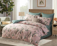 Постельное белье из печатного сатина SAILID B-227-1 1,5-спальное