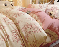 Постельное белье из печатного сатина SAILID B-502-2 2-спальное