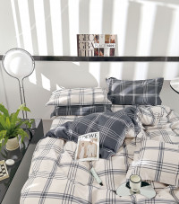 Постельное белье из твил-сатина TANGO юмари 50х70 (1шт), 70х70 (1шт) 1,5-спальное