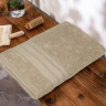 Полотенце махровое хлопковое KARVEN PETEK BORDUR DUZ H5160 LUX COTTON bej2 70х140
