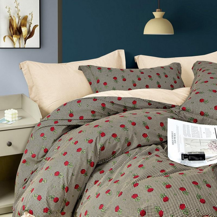 Постельное белье из сатина TANGO TS01-X278 50х70 (1шт) и 70х70 (1шт) 1,5-спальное