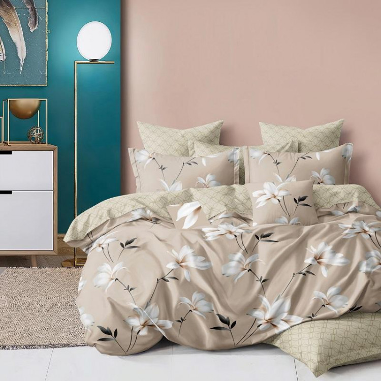 Постельное белье из микросатина TANGO таури 50х70 (1шт), 70х70 (1шт) 1,5-спальное