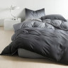 Постельное белье из микросатина TANGO градиент серый 70х70 (2шт) 2-спальное