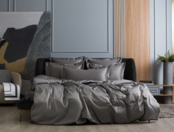 Простыня на резинке GERMAN GRASS Graphite Allure Grass 160х200x40