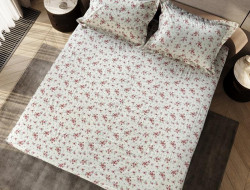 Простыня на резинке из твил-сатина TANGO SAT1620-31 160х200х30