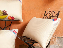 Подушка пуховая в жаккардовом сатине Легкие Сны МЕЧТА 50х68 упругая