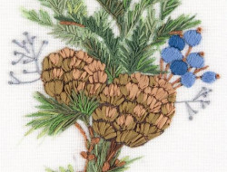 Набор для вышивания PANNA Живая картина JK-2138 ОБАЯНИЕ ЗИМЫ 11х16