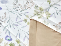 Постельное белье с летними одеялами из египетского хлопка Premium ASABELLA Гармония 50х70 (2шт) семейное