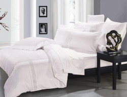 Постельное белье из египетского хлопка с вышивкой ASABELLA 588-4 50х70 (2шт) евро