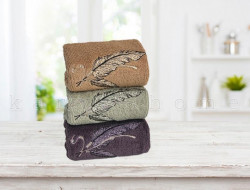 Набор кухонных полотенец махровых хлопковых KARVEN HM721 TUY NAKIS V2 30х50 (3шт)