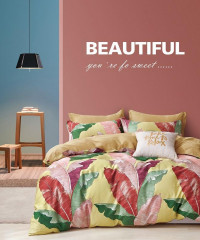 Постельное белье двухстороннее из твила TANGO TPIG-1727 50х70 (2шт), 70х70 (2шт) евро