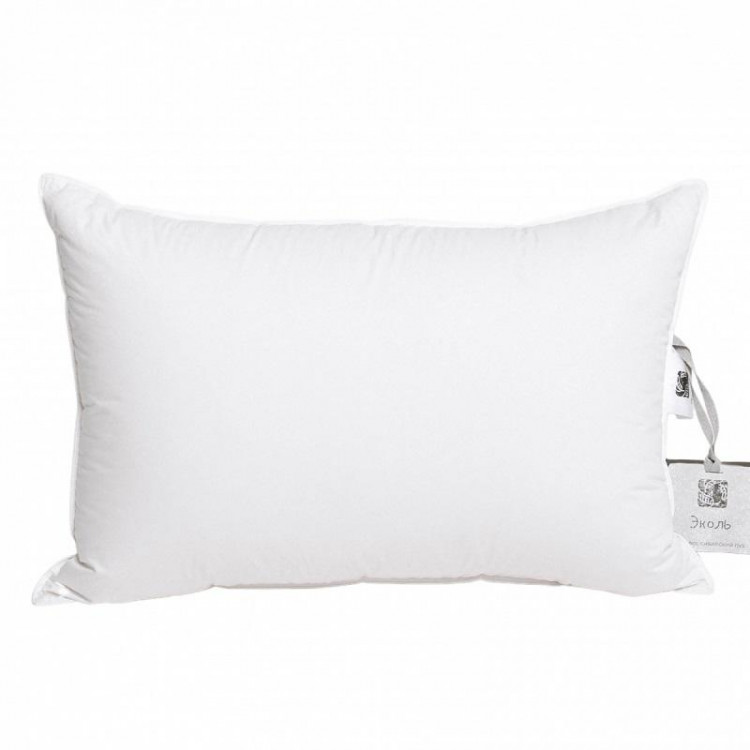 Подушка из белого гусиного полупуха BELPOL ЭКОЛЬ 50х70 средняя