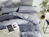 Постельное белье двухстороннее из твил-сатина SAILID BP-164-4 семейное