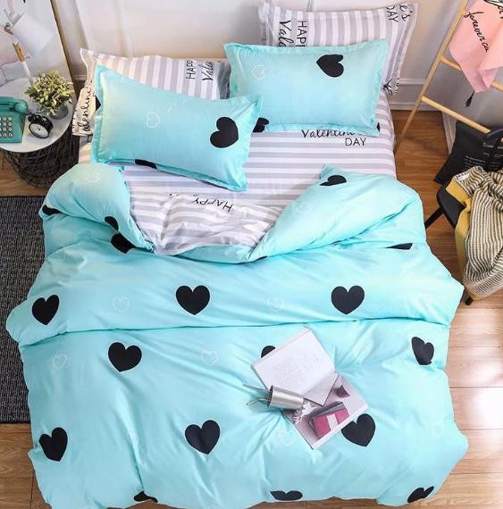 Постельное белье из микросатина TANGO DREAM FLY DF-64 50х70 (2шт) евро