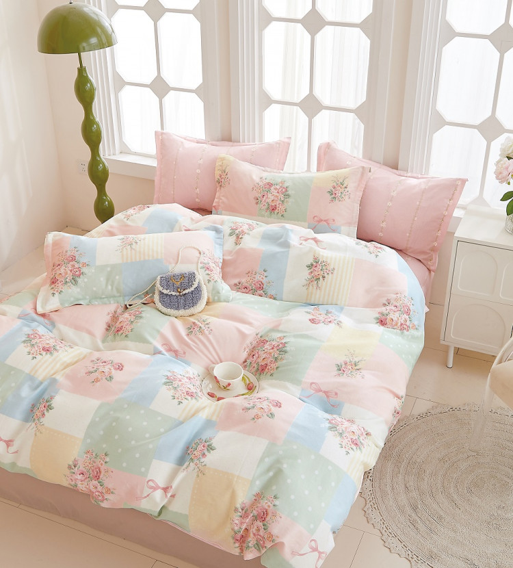 Постельное белье из твил-сатина TANGO прованс 50х70 (2шт), 70х70 (2шт) евро