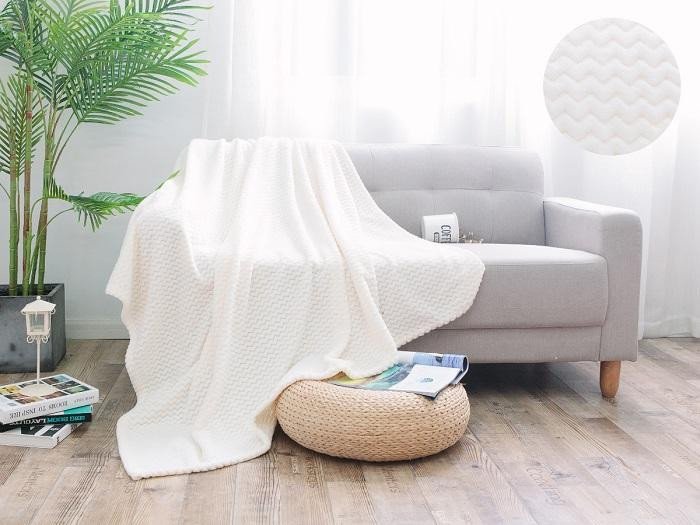 Плед из велсофта АЛЬВИТЕК SOFT PLUSH 014-SP 180х200