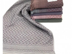 Набор полотенец махровых хлопковых KARVEN H5136 TROPIKAL 50х90 (6шт)