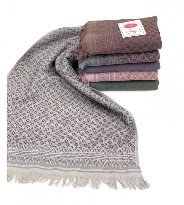 Набор полотенец махровых хлопковых KARVEN H5136 TROPIKAL 50х90 (6шт)