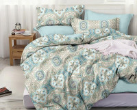 Постельное белье из печатного твил-сатина SAILID BR-3-3 евро