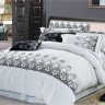 Постельное белье из сатина с вышивкой CRISTELLE BEDING SET TCR04-02 евро