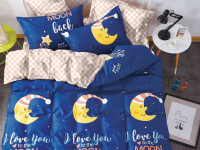 Постельное белье из твил-сатина TANGO good night 50х70 (2шт) 1,5-спальное