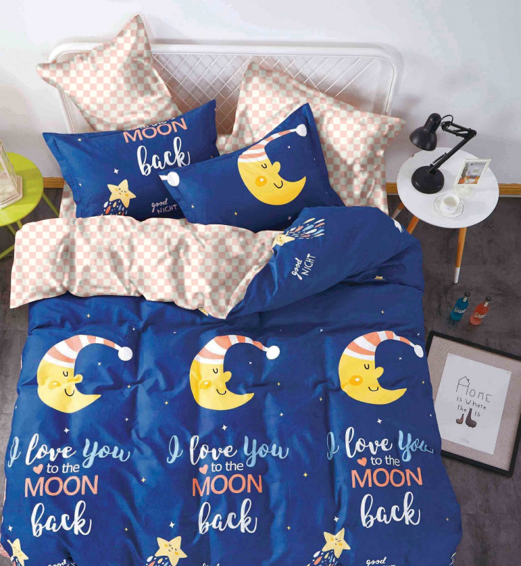 Постельное белье из твил-сатина TANGO good night 50х70 (2шт) 1,5-спальное