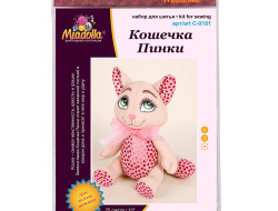 Набор для изготовления игрушки Miadolla C-0181 Кошечка Пинки