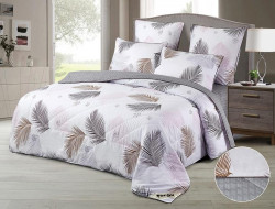 Постельное белье двухстороннее из твила с одеялом TANGO PRIMAVERA депальма 50х70 (2шт) евро