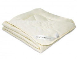 Одеяло стеганое из хлопка и искусственного лебяжьего пуха BELPOL COTTON AIR 140х205 всесезонное
