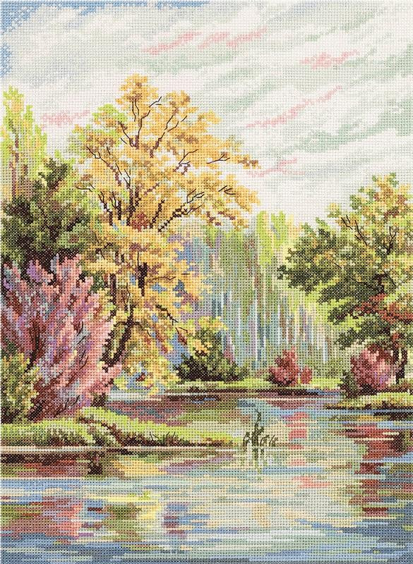 Набор для вышивания PANNA Золотая коллекция PS-7047 ОСЕННИЙ МОТИВ 26,5х36,5