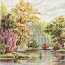 Набор для вышивания PANNA Золотая коллекция PS-7047 ОСЕННИЙ МОТИВ 26,5х36,5