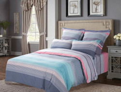 Постельное белье из печатного сатина SAILID B-208-2 2-спальное