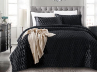 Покрывало с наволочками тонкое велюровое TANGO ARABESQUE ARA-03 240х260