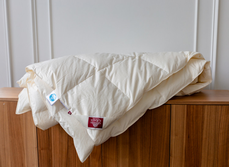 Одеяло кассетное GERMAN GRASS ORGANIC DOWN GRASS 220х240 всесезонное