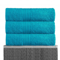 Полотенце махровое BAYRAMALY морская волна 40х70