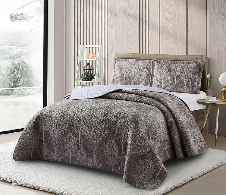 Покрывало с наволочками тонкое из полисатина TANGO LAFAYETTE дуанди 220х240